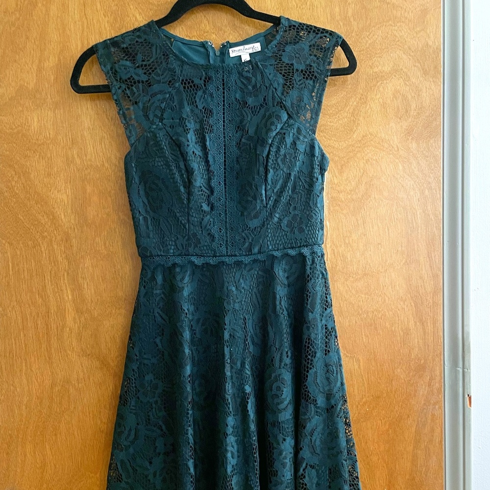 Emerald Green Xtraordinary Dress - XS
